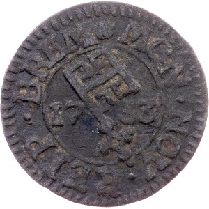 Germany, 1/2 Grote 1733, IP, Bremen