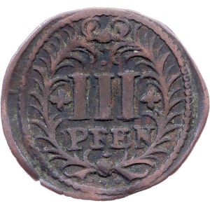 Germany, 3 Pfennig 1739