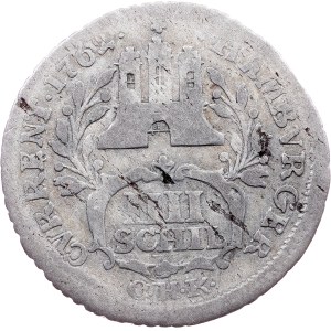 Germany, 4 Schilling 1762, OHK