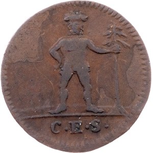 Germany, 1 Pfenning 1783, CES, Zellerfeld