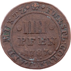 Niemcy, 4 Pfennig 1787