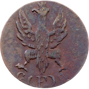 Germany, 1 Heller 1822, F GB, Frankfurt am Main