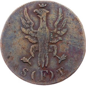 Germany, 1 Heller 1837, F ST, Frankfurt am Main