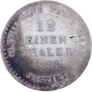 Germany, 1/12 Thaler 1838, B, Hannover