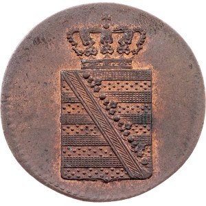 Germany, 1 Pfennig 1838, G, Dresden