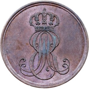 Germany, 2 Pfennige 1845, B, Hannover