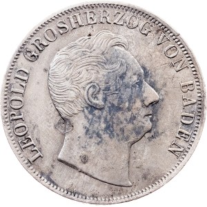 Germany, 1 Gulden 1852, Karlsruhe