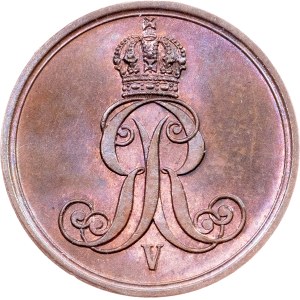 Germany, 1 Pfennig 1858, B, Hannover