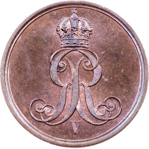 Germany, 1 Pfennig 1860, B, Hannover