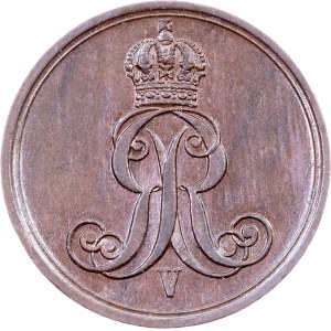 Germany, 1 Pfennig 1861, B, Hannover