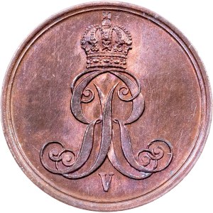 Germany, 1 Pfennig 1862, B, Hannover