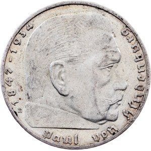 Germany, 2 Reichsmark 1936, E, Muldenhütten