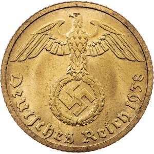 Germany, 10 Reichspfennig 1938, B, Vienna