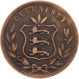 Guernsey, 8 Doubles 1864