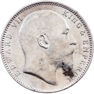 India, 1 Rupee 1907, Calcutta