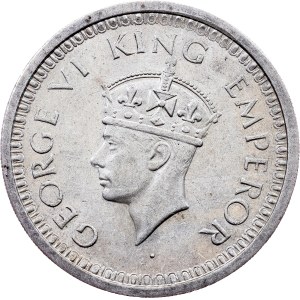 India, 1 Rupee 1944, Bombay