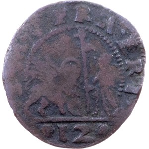 Italy, 12 Bagattini / 1 Soldo ND (1631-1646), Venice