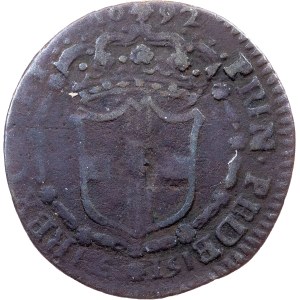 Italy, 15 Soldi 1692