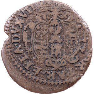 Italy, 20 Soldi / 1 Lira ND (1694-1727), Parma