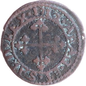 Italien, 1/2 Soldo / 1 Cagliarese 1712