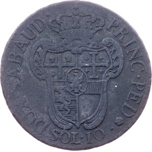 Italien, 10 Soldi 1794, Turin