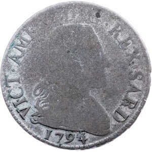 Italien, 20 Soldi 1794, Turin