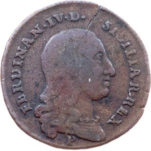 Italien, 4 Quattrini 1798, P/RC