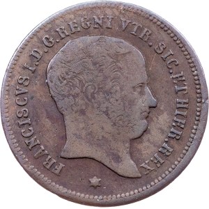 Italy, 2 Tornesi 1826, Naples