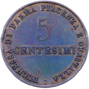 Italien, 5 Centesimi 1830, Mailand