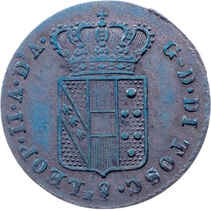 Italien, 1 Quattrino 1844