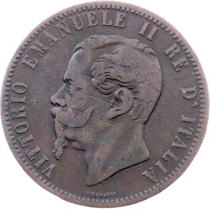 Italien, 10 Centesimi 1866, M, Mailand