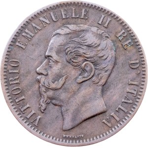 Italien, 10 Centesimi 1866, N, Neapel
