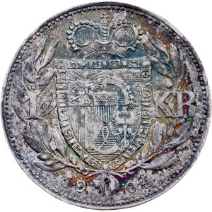 Liechtenstein, 1 Krone 1904, Vienna