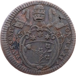 Kirchenstaat, 1 Baiocco 1785 (XI), Rom