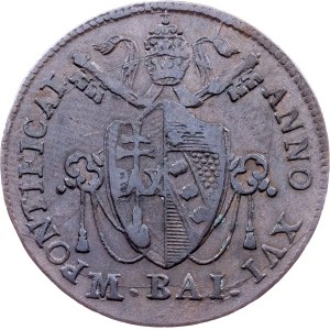 Papežské státy, 1/2 Baiocco 1816 (XVI), B, Bologna