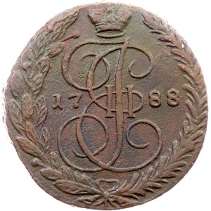 Russia, 5 Kopecks 1788, EM, Ekaterinburg