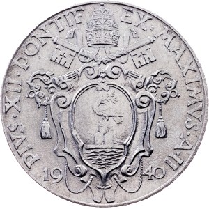 Vatican, 1 Lira 1940 (II), Rome