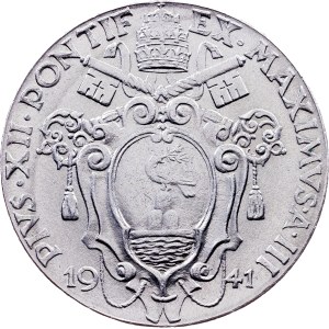 Vatican, 50 Centesimi 1941 (III), Rome