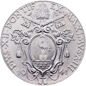 Vatikán, 1 lira 1941 (III), Řím
