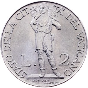 Vatican, 2 Lire 1941 (III), Rome