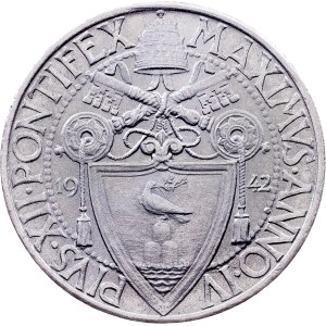 Vatican, 50 Centesimi 1942 (IV), Rome