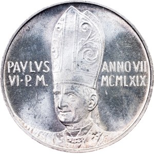 Vatican, 500 Lire 1969 (VII), Rome
