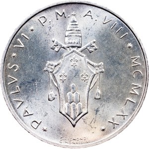 Vatican, 500 Lire 1970 (VIII), Rome
