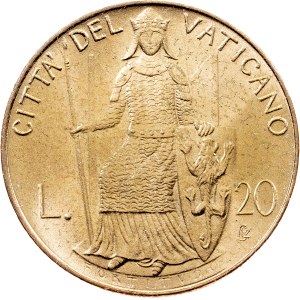 Vatican, 20 Lire 1979 (I), Rome