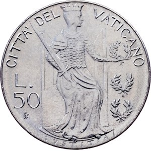 Vatican, 50 Lire 1980 (II), R, Rome