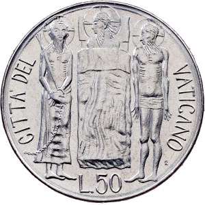 Vatican, 50 Lire 1981 (III), R, Rome
