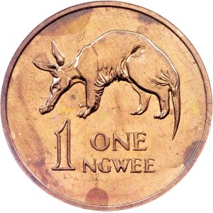 Zambia, 1 Ngwee 1968, London