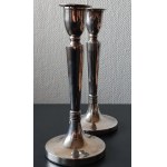 PAIR OF CANDLESTICKS 281 GRAM 925 SILVER