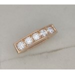 Gold Pendant with Natural Diamond Vs. Gross Valuation: $780USD
