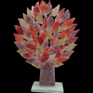 Zdobiony wazon ptaki